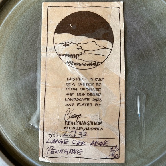 Limited Edition - Set Of 2 Beth Changstrom Nature Scene Plates - Picture 6 of 6